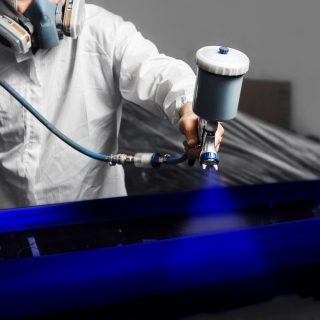 Pintura de máquinas industriais Tatuí Jateamento e pintura Sorocaba Jateamento em peças de inox Jundiaí